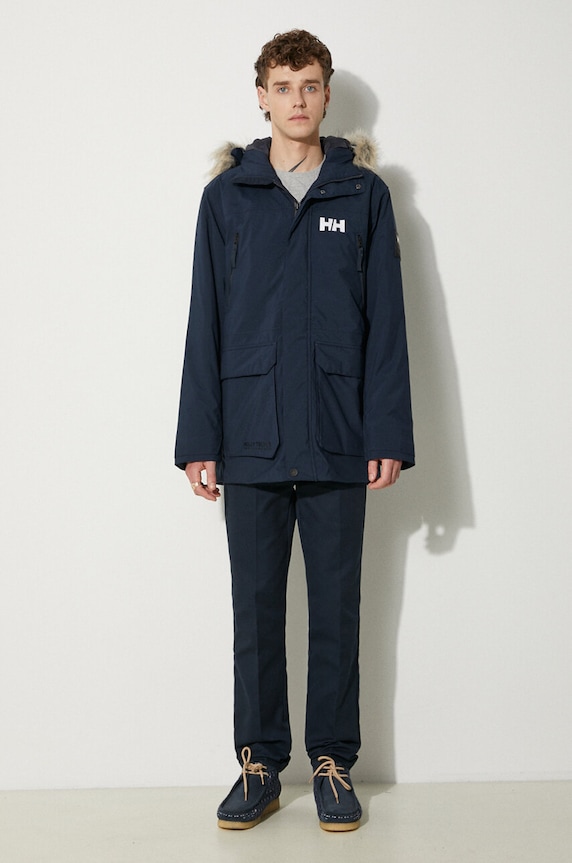 Helly Hansen kurtka REINE PARKA 53630 granatowy AW25