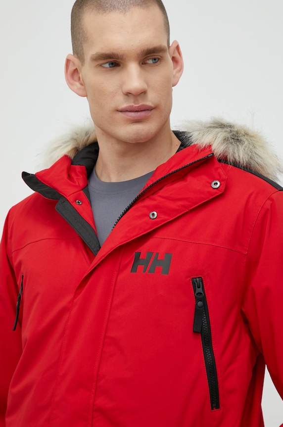 Helly Hansen geacă REINE PARKA rosu 53630