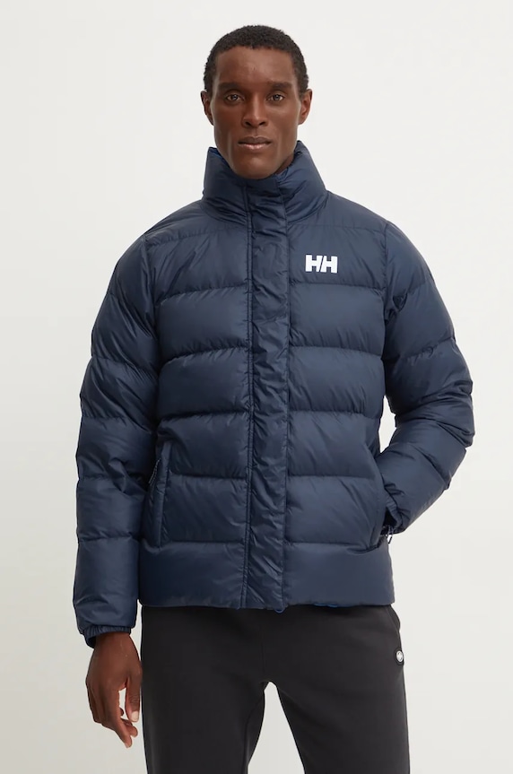 Двостороння пухова куртка Helly Hansen HH REVERSIBLE DOWN темно-синій 53890