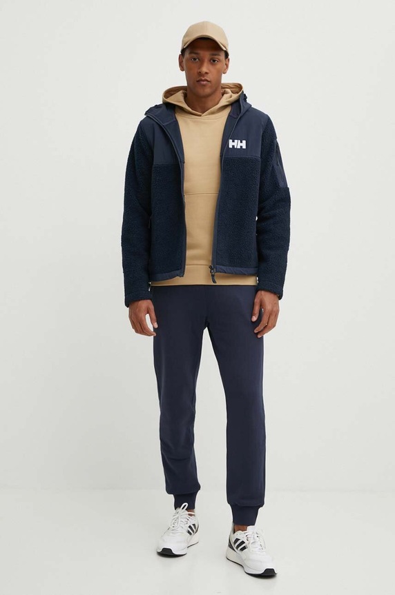 Helly Hansen bluza sportowa PATROL PILE 53678 granatowy AW24