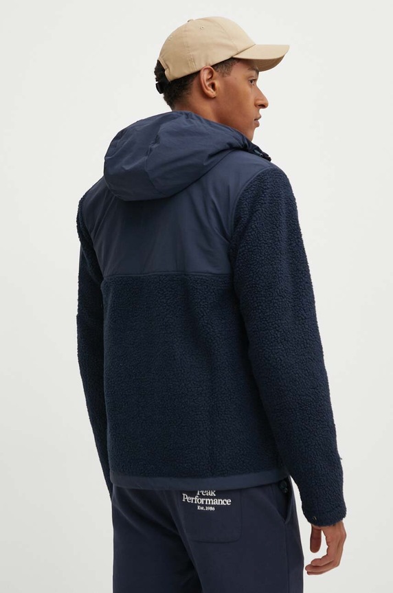 Odzież Helly Hansen bluza sportowa PATROL PILE 53678 granatowy