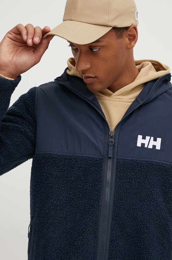 Helly Hansen bluza sportowa PATROL PILE granatowy 53678