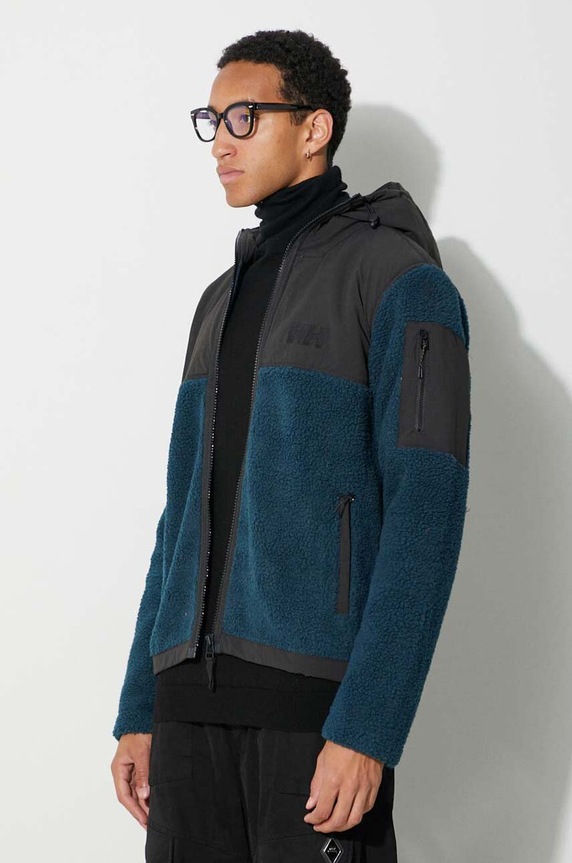 Sportovní mikina Helly Hansen PATROL PILE námořnická modř 53678
