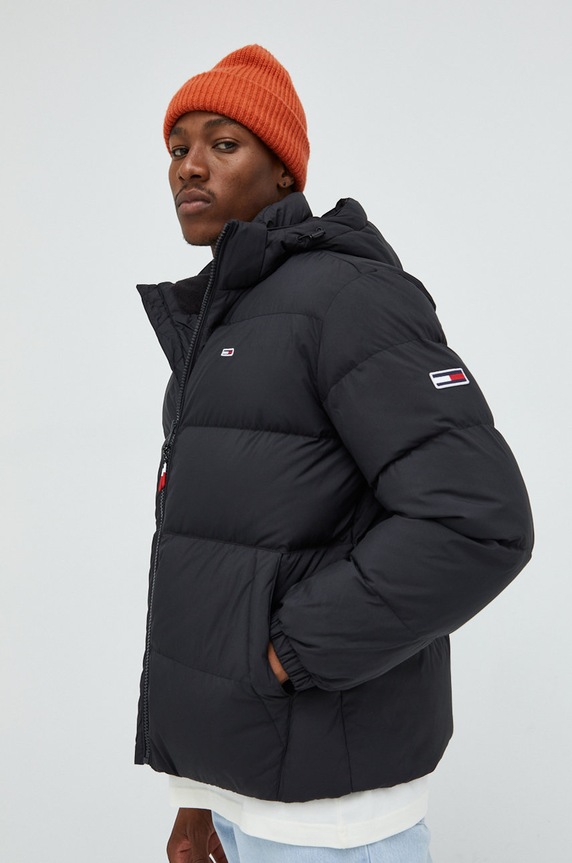Tommy Jeans kurtka puchowa pozostałe czarny DM0DM15447.9BYY