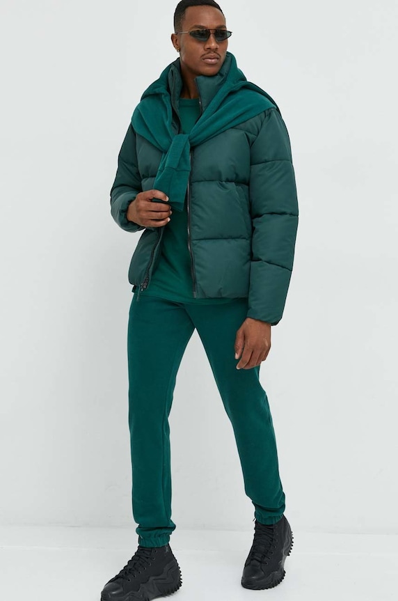Jakna Abercrombie & Fitch KI132.3507.300 zelena AW22