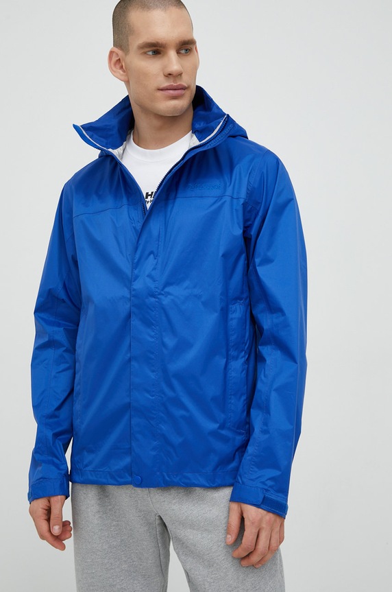 Nepremokavá bunda Marmot PreCip Eco nezateplené modrá 41500