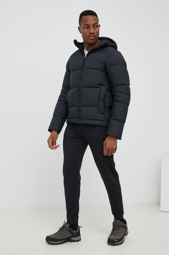 Peak Performance kurtka puchowa G77962 czarny AW24