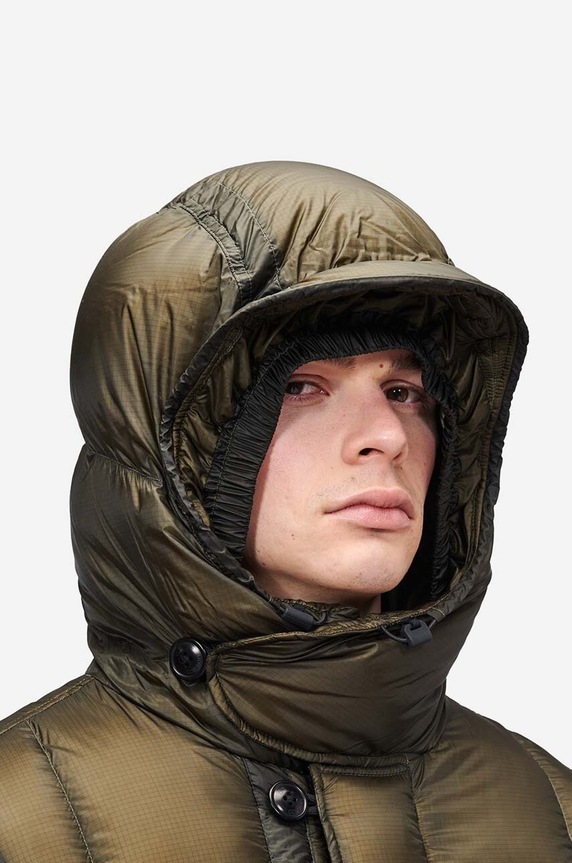 C.P. Company kurtka puchowa 13CMOW176A006099A683 zielony