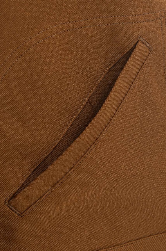 Bunda Needles Penny Jean Jacket - Poly Twill hnedá LQ171.BROWN