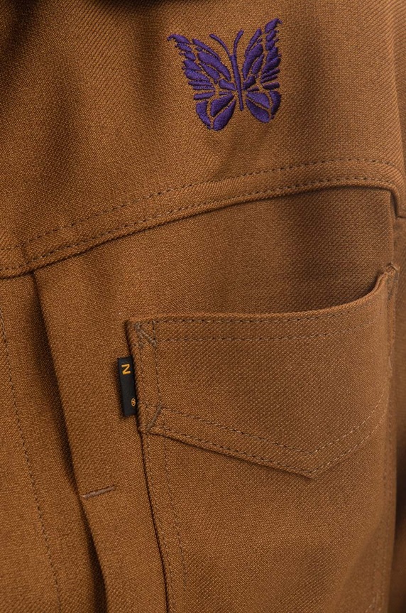 Bunda Needles Penny Jean Jacket - Poly Twill LQ171.BROWN hnedá
