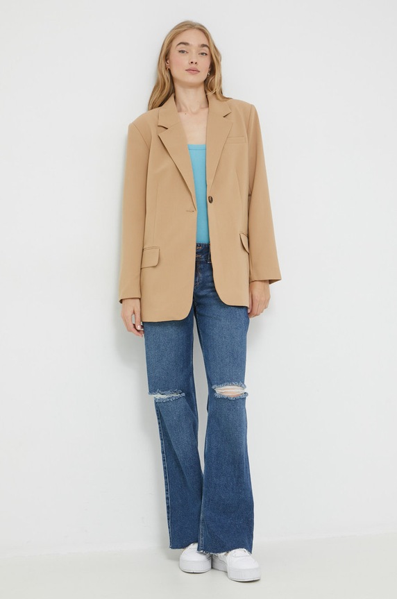 Сако Only 15264609.Tannin бежов AW22