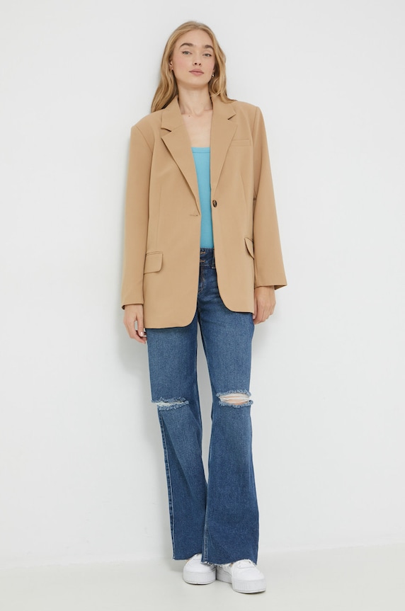 Сако Only 15264609.Tannin бежов AW22