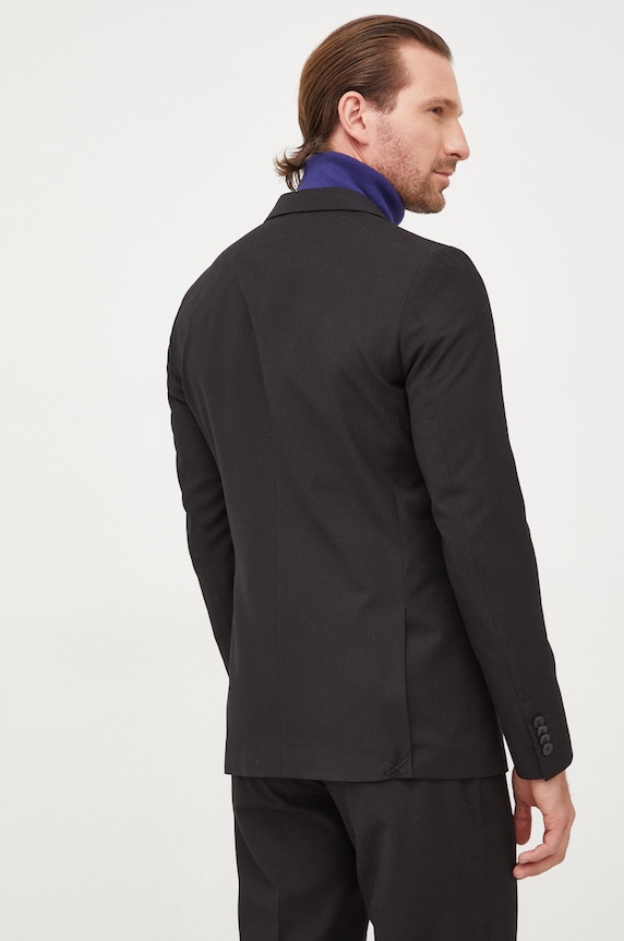 Odzież Sisley marynarka 2KI352Y89.100 czarny