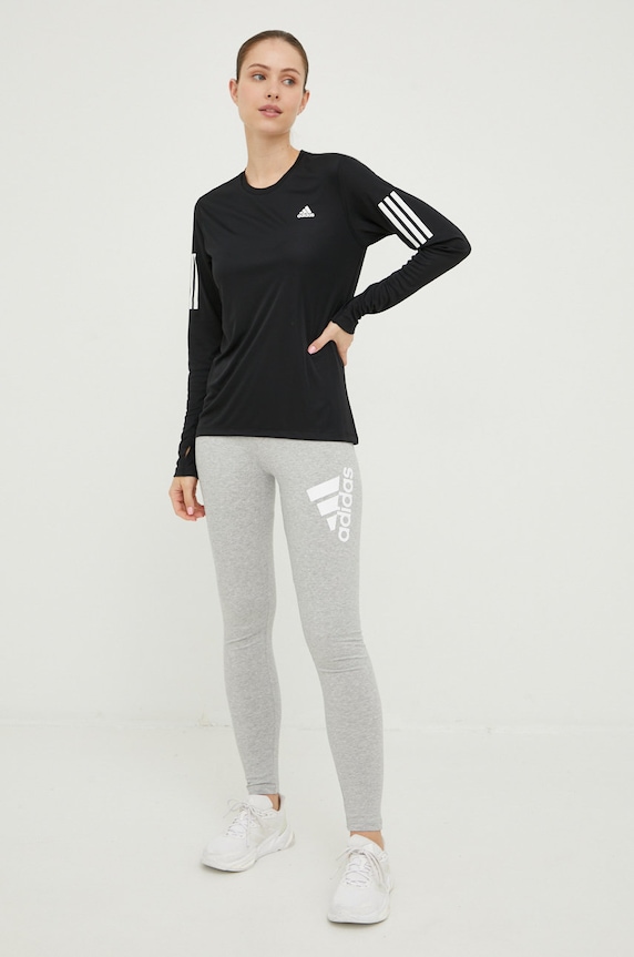 Legíny adidas HK0432 šedá AW22