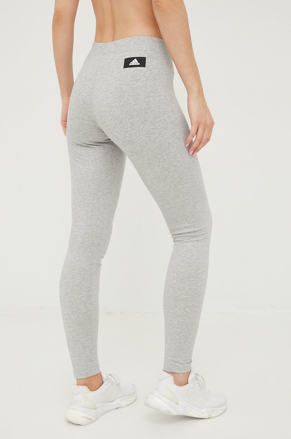 Oblečení Legíny adidas HK0432 šedá