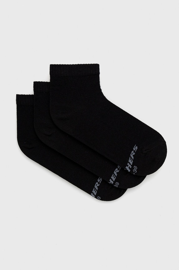Чорапи Skechers (3 чифта) терлици черен SK42005
