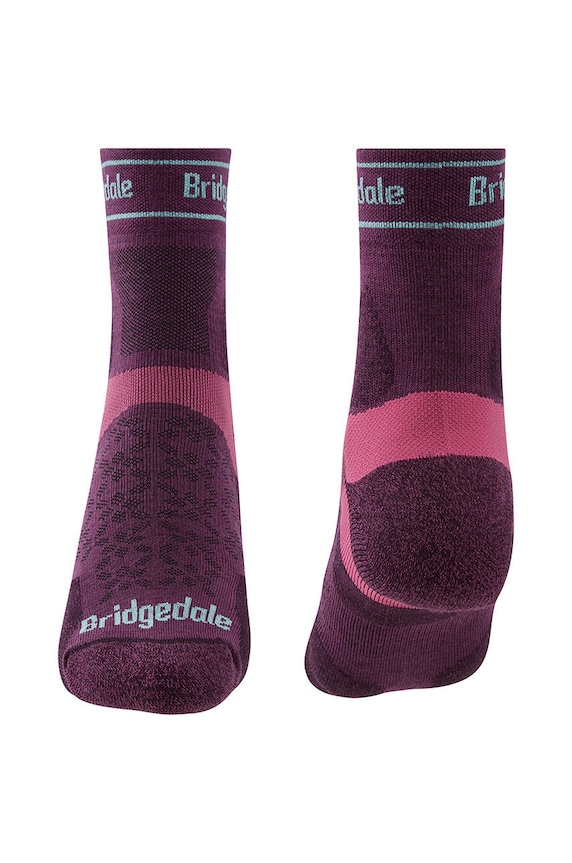 Ponožky Bridgedale Ultralight T2 Merino Sport 710202 růžová AW22