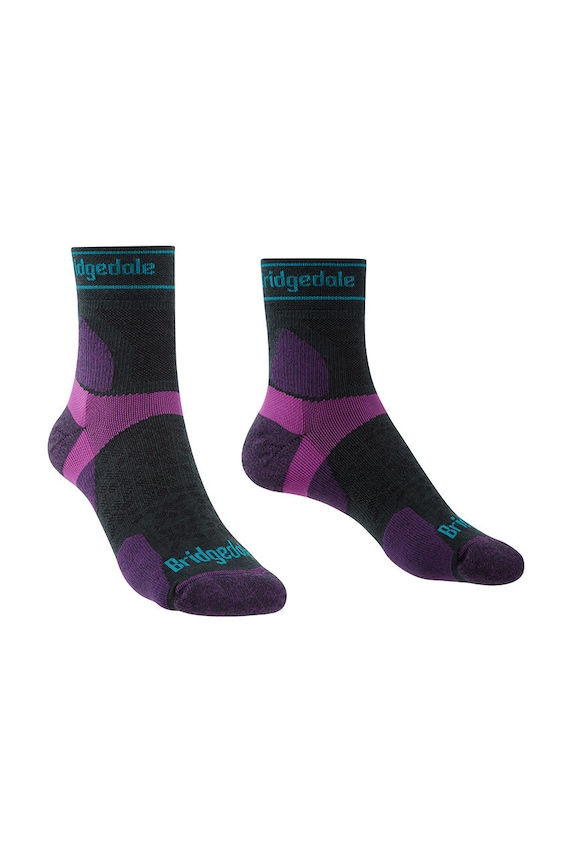 Bridgedale zokni Ultralight T2 Merino Sport futás lila 710202