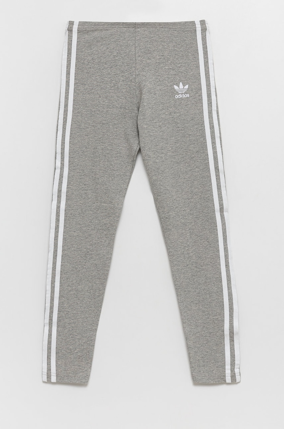 Dětské legíny adidas Originals HI2277 pletenina šedá HI2277