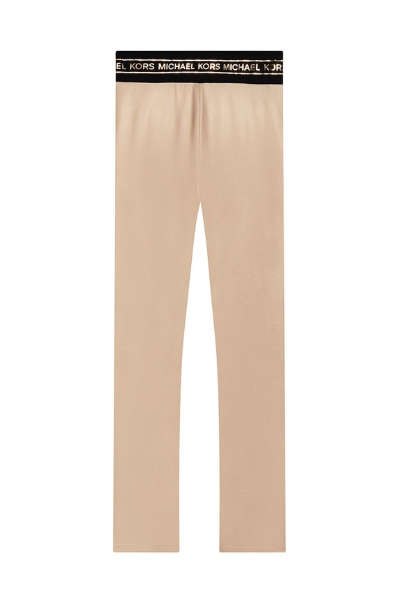 Michael Kors leggings per bambini R14116.156 oro AW22