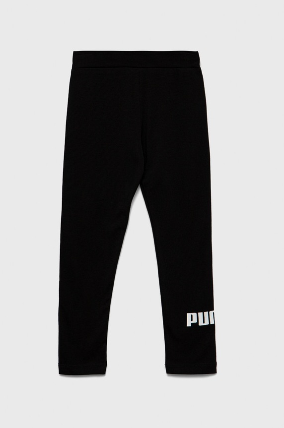 Puma legginsy dziecięce z elastanem czarny 587035.G.9BYY
