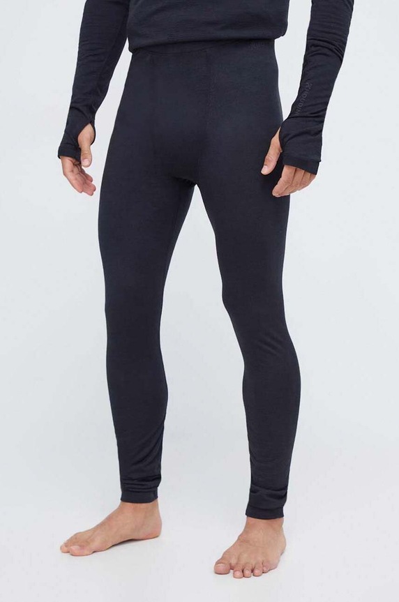 Houdini legginsy funkcyjne Desoli Light wełna czarny 840038