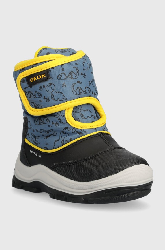 Dětské sněhule Geox B263VE.0CEFU.24.27 modrá AW23