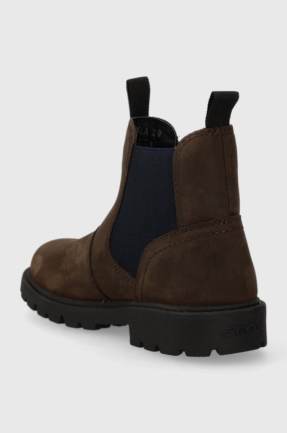 Dječaci Dječje gležnjače od brušene kože Geox J16FAA.00045.28.35 smeđa