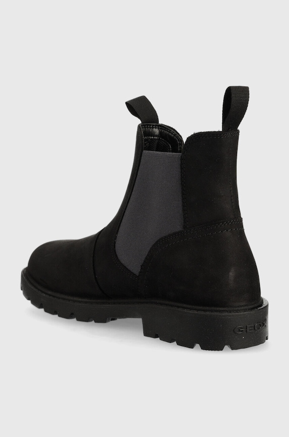 Băieți Geox cizme chelsea din piele intoarsa J16FAA.00045.36.39 negru