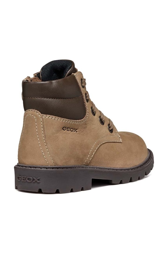 Chłopiec Geox buty zimowe skórzane dziecięce J16FAB.032BC.28.35 beżowy