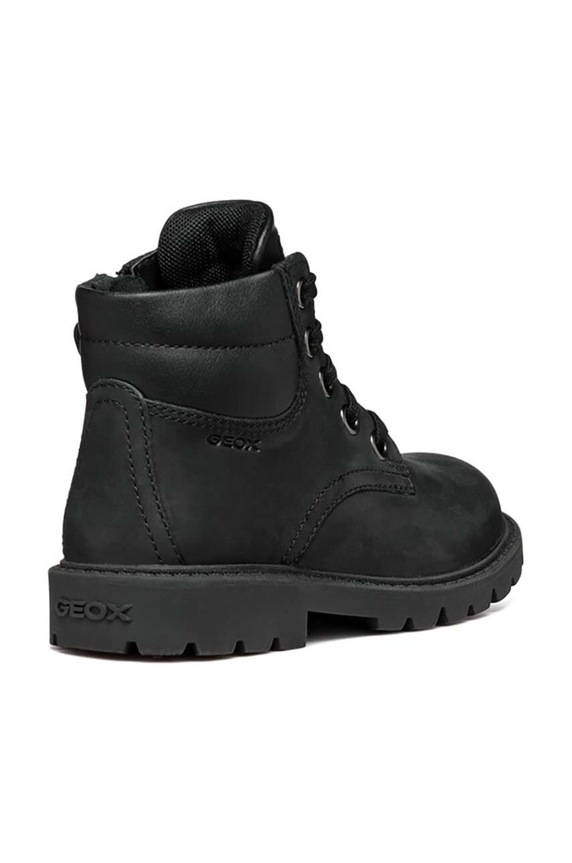 Chłopiec Geox buty zimowe skórzane dziecięce J16FAB.032BC.28.35 czarny