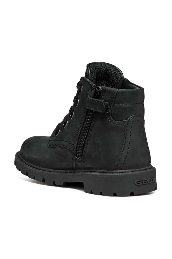 Geox buty zimowe skórzane dziecięce czarny J16FAB.032BC.28.35