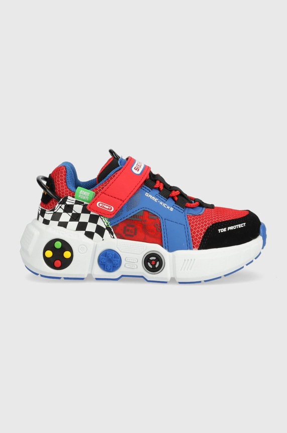 Skechers sneakersy dziecięce syntetyczny multicolor 402260L.9BYY