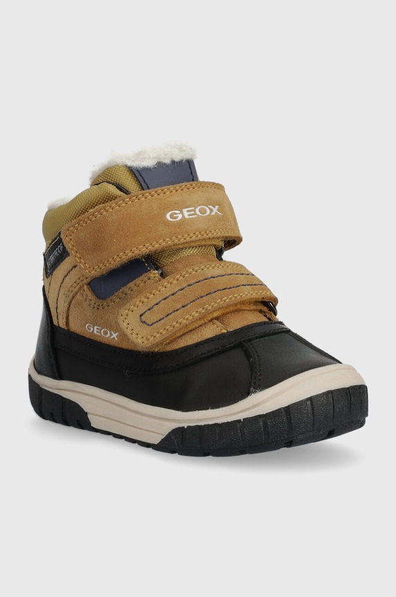 Παιδικές χειμερινές μπότες Geox B162DB.022FU.20.23 μπεζ AW23