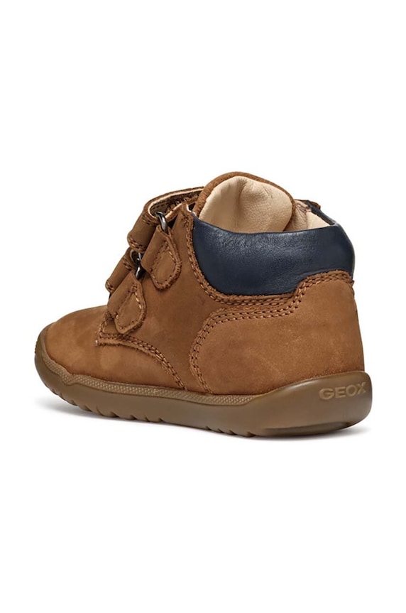 Dječje kožne polucipele Geox smeđa B164NC.03285