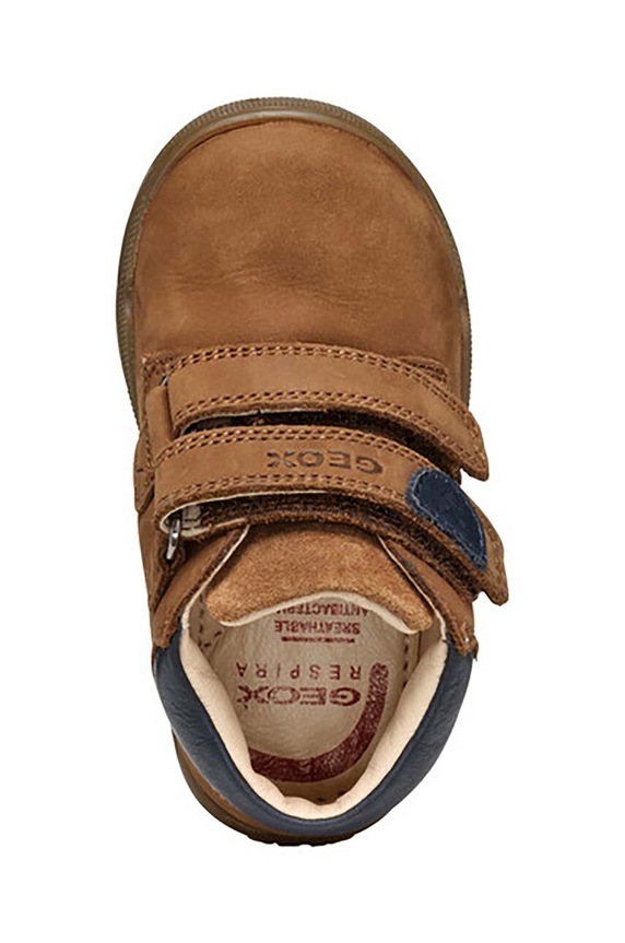 Dječje kožne polucipele Geox B164NC.03285 smeđa