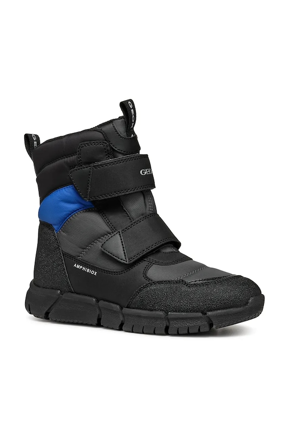Geox buty zimowe dziecięce imitacja skóry licowej niebieski J169XC.0FU50.28.35