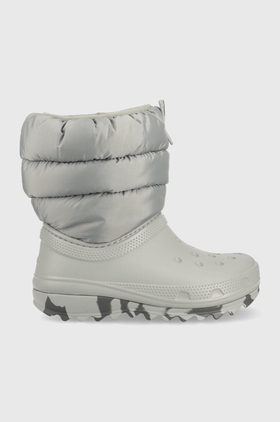 Crocs gyerek hótaposó textil szürke 207684.CROCS.CLASSIC.NE