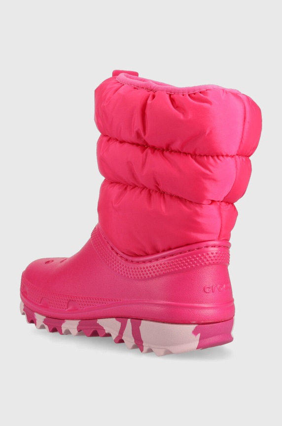 Dječaci Dječje cipele za snijeg Crocs 207684.CROCS.CLASSIC.NE roza