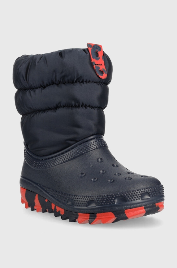 Dětské sněhule Crocs 207684.CROCS.CLASSIC.NE námořnická modř AW24