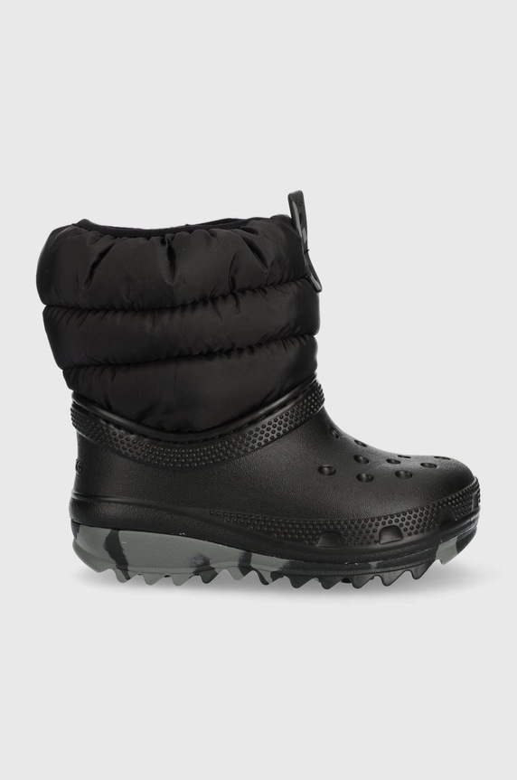 Crocs gyerek hótaposó textil fekete 207683.CROCS.CLASSIC.NEO.PUFF.BOOT.T