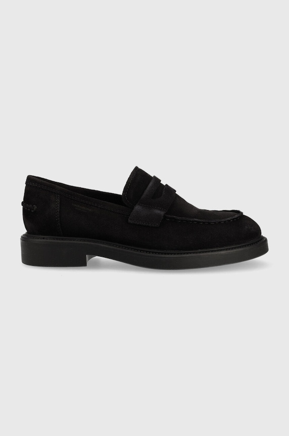 Μοκασίνια σουέτ Vagabond Shoemakers Shoemakers Alex W φλατ μαύρο 5048.340.20