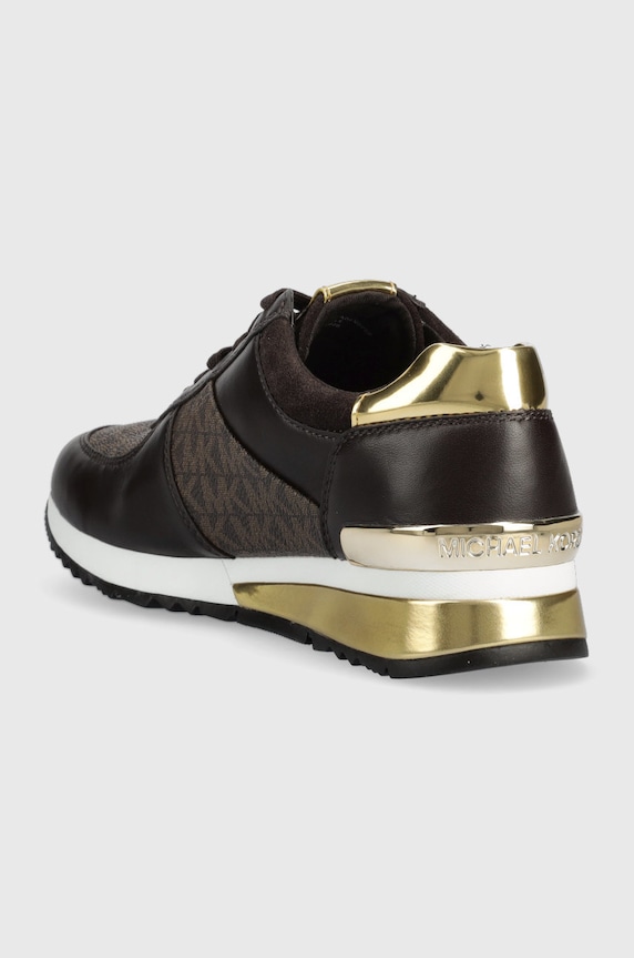 Obuwie MICHAEL Michael Kors sneakersy Allie 43R6ALFP2B.200 brązowy