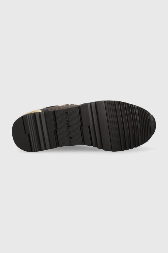 MICHAEL Michael Kors sneakersy Allie 43R6ALFP2B.200 brązowy