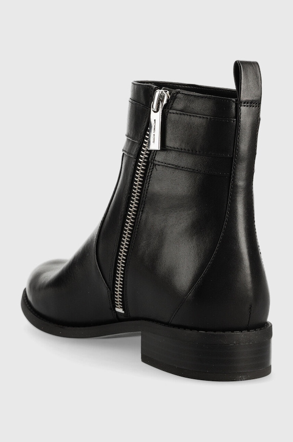 Încălțăminte MICHAEL Michael Kors cizme de piele Padma 40T2PDFE5L.001 negru