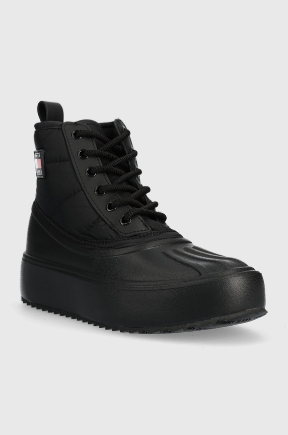 Tommy Jeans śniegowce EN0EN01912.BDS czarny AW22