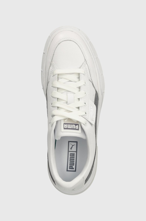 Puma sneakersy skórzane Mayze Stack Wns biały 384363