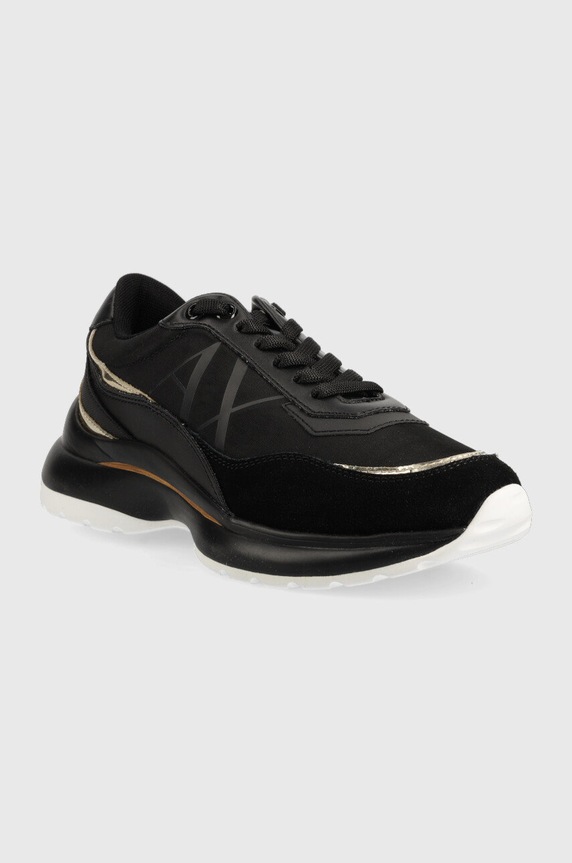 Armani Exchange sneakersy XDX100.XV577.K001 czarny AA00