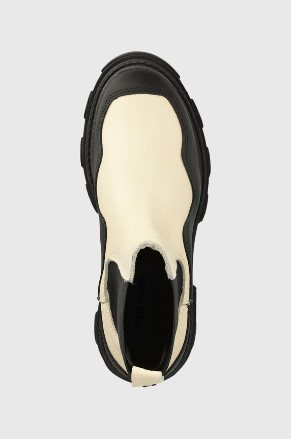 Kožené kotníkové boty Steve Madden Merilyn béžová SM11001689.BOB