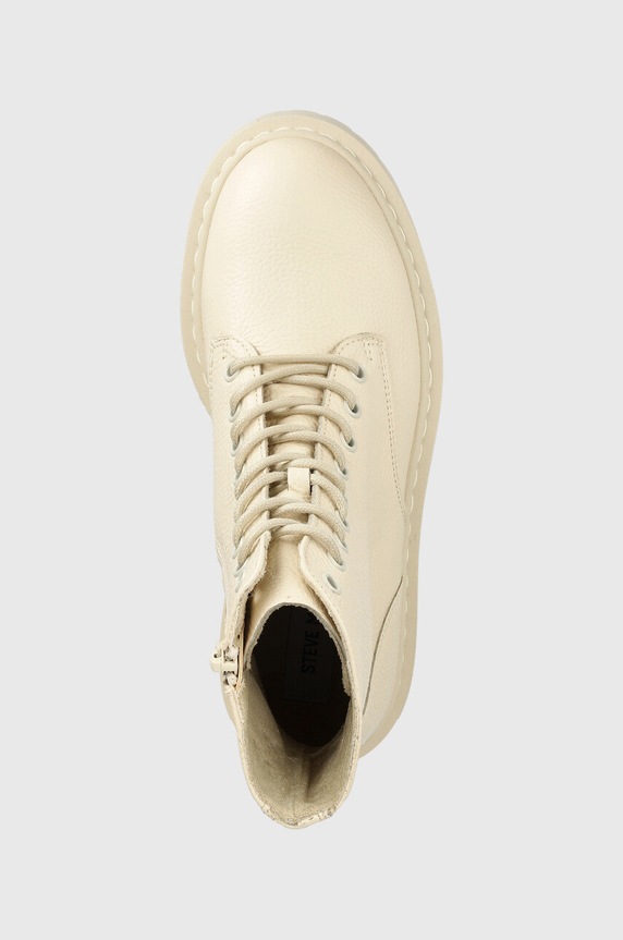 Steve Madden workery skórzane Skylar beżowy SM11001184.287